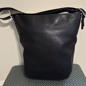 Vintage Coach 9186 Small Duffle Sac in Black